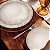 Aparelho De Jantar Jogo Pratos Kit 18 Peças Camila Porcelana Decorada Tramontina - Imagem 5