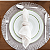 Prato De Sobremesa 21cm Lineare Porcelana Decorada Tramontina - Imagem 3