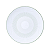 Prato De Sobremesa 21cm Lineare Porcelana Decorada Tramontina - Imagem 1