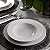 Jogo De Pratos Rasos Jantar Refeição Santorini 28cm Kit 4 Peças Porcelana Tramontina - Imagem 3