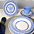 Prato Fundo Sopa Refeição 21,5cm Grano Cerâmica Decorada Oxford - Imagem 2