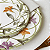 Jogo De Pratos Sobremesa 21cm Kit 6 Peças Campos Cerâmica Decorada Floral Alleanza - Imagem 3