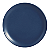 Jogo De Pratos Sobremesa 21cm Kit 6 Peças Coup Navy Cerâmica Decorada Azul Alleanza - Imagem 2
