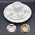 Aparelho De Jantar Jogo Pratos Kit 24 Peças Fogli Porcelana Florido Tramontina - Imagem 5