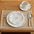 Aparelho De Jantar Jogo Pratos Kit 24 Peças Fogli Porcelana Florido Tramontina - Imagem 9