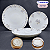 Aparelho De Jantar Jogo Pratos Kit 12 Peças Fogli Porcelana Florido Tramontina - Imagem 7
