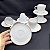 Xicara De Chá Café Com Pires 200ml Rústico Borda Marrom Porcelana Tramontina - Imagem 6