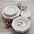 Jogo De Pratos Raso 28cm Kit 6 Peças Jantar Refeição Prisma Porcelana Branco Schmidt - Imagem 6