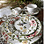 Prato de Sobremesa Harmony 21cm Cerâmica Decorado Floral Alleanza - Imagem 3