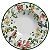 Prato Fundo Harmony 25cm Sopa Cerâmica Decorado Floral Alleanza - Imagem 1
