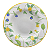Prato Fundo Silvestre 25cm Sopa Cerâmica Floral Alleanza - Imagem 1