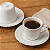 Xicara De Chá Café Com Pires 185ml Porcelana BrancaTramontina - Imagem 5