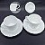 Xicara De Chá Café Com Pires 185ml Porcelana BrancaTramontina - Imagem 9
