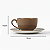 Kit 6 Xicaras De Chá Café Macchiato C/ Pires 250ml  Cerâmica Durban  Alleanza - Imagem 3