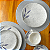 Jogo de Prato Fundo 25 cm Kit 4 Pçs Sopa Alfazema Alleanza Decorado - Imagem 2