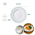 Jogo De Pratos Rasos 28cm Kit 4 Pecas Monocroma Porcelana Decorada Tramontina - Imagem 8