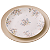 Jogo De Pratos Sobremesa 19cm Kit 6 Peças Fogli Porcelana Decorada Tramontina - Imagem 7