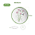 Jogo de Pratos Fundo Kit 4 Peças 25cm Alleanza Coup Jardim Campestre - Imagem 7