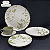 Aparelho de Jantar Jogo Pratos Kit 16 Peças Tropical Leaves Cerâmica - Imagem 5