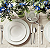 Aparelho De Jantar Jogo Pratos Kit 24 Peças Monocroma Porcelana Completo Tramontina - Imagem 5