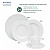 Aparelho De Jantar Jogo Pratos Kit 24 Peças Monocroma Porcelana Completo Tramontina - Imagem 2