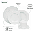 Aparelho De Jantar Jogo Pratos Kit 24 Peças Monocroma Porcelana Completo Tramontina - Imagem 3