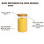Pote Vidro Hermético c/ Tampa De Bambu Mantimentos 800ml Alimentos Redondo - Imagem 2