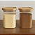 Pote Vidro Hermético c/ Tampa De Bambu Mantimentos 450ml Alimentos Quadrado - Imagem 6