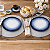 Prato Sobremesa 21,5cm Galápagos Porcelana Decorada Oxford - Imagem 2