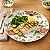 Prato Raso Jantar Refeição 26cm Garden Porcelana Decorada Oxford - Imagem 4