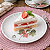 Prato Sobremesa 20cm Unni Garden Porcelana Decorada Oxford - Imagem 2