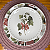 Prato Sobremesa 20cm Unni Garden Porcelana Decorada Oxford - Imagem 5