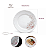 Prato Raso Jantar Refeição 26cm Eterna Porcelana Decorada Schmidt - Imagem 4