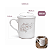 Caneca Xícara Chá 250ml Chocolate Porcelana Eterna Schmidt - Imagem 2