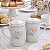 Caneca Xícara Chá 240ml Chocolate Porcelana Eterna Schmidt - Imagem 4