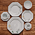 Prato Raso Jantar Refeição 28cm Encanto Porcelana Decorada Schmidt - Imagem 5