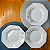 Prato Fundo Jantar Sopa 24cm Encanto Porcelana Decorada Schmidt - Imagem 3