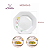 Prato Fundo Jantar Sopa 24cm Encanto Porcelana Decorada Schmidt - Imagem 6