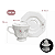 Xícara de Chá Café 200ml com Pé e Pires Encanto Porcelana Schmidt - Imagem 7