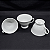 Xícara de Chá 200ml com Pé Pomerode Porcelana Decorada Schmidt - Imagem 2
