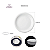Prato Sobremesa 19cm Protel Branco Porcelana Schmidt - Imagem 5