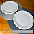 Prato Raso Jantar Refeição 26cm Protel Porcelana Decorada Schmidt - Imagem 3