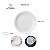 Prato Raso Jantar Refeição 26cm Protel Porcelana Decorada Schmidt - Imagem 6