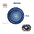 Prato Raso Jantar 27cm Esfera Azul Porcelana Decorada Schmidt - Imagem 8