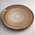 Prato Raso Jantar 27cm Esfera Marrom Porcelana Decorada Schmidt - Imagem 5