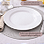 Prato Raso Jantar 26cm Branco Cilindrica Porcelana Schmidt - Imagem 3