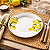 Prato Raso Jantar Refeição 24cm Siciliano Cerâmica Lyor - Imagem 2