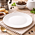 Prato Sobremesa 20cm Clean Branco Porcelana Lyor - Imagem 4