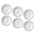 Kit 6 Pratos Fundos Sopa 23cm Porcelana Cilíndrica Schmidt - Imagem 1