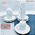 Kit 6 Xícaras de Café 70ml com Pires Cilíndrica Schmidt Porcelana - Imagem 5